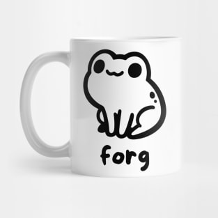 Forg misspelled frog meme Mug